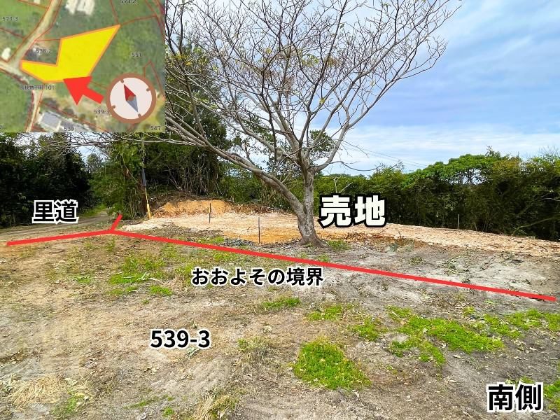 147.3 Tsubo Land for Sale in Nakijin Village, Okinawa - Thumbnail 2