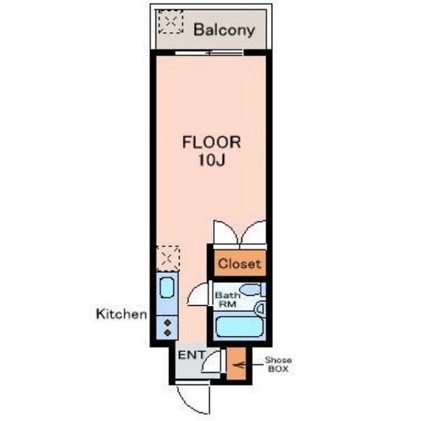 Pure Inn Tsuji 1R Apartment for Rent in Naha, Okinawa - Thumbnail 4