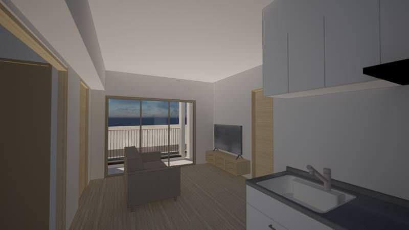 New 2LDK Apartment for Rent in Urasoe, Okinawa - Pet Friendly - Thumbnail 4