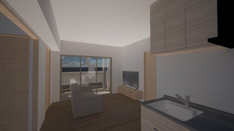 New 2LDK Apartment for Rent in Urasoe, Okinawa - Pet Friendly - Thumbnail 3