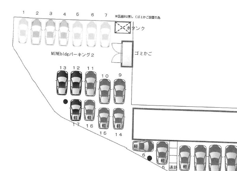 Rental Parking Space in Ginowan City, Okinawa | 8,800 Yen/Month - Thumbnail 2
