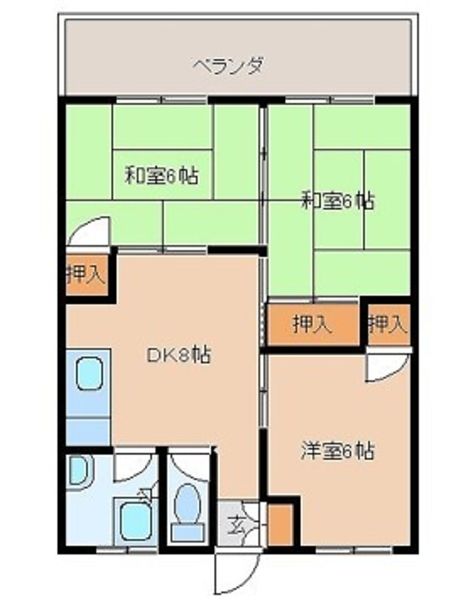 3LDK Apartment for Rent in Tomigusuku City, Okinawa - Thumbnail 2
