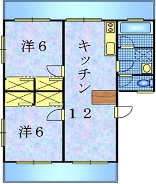 Barrie Heights 2LDK Apartment for Rent in Uruma City, Okinawa - Thumbnail 2