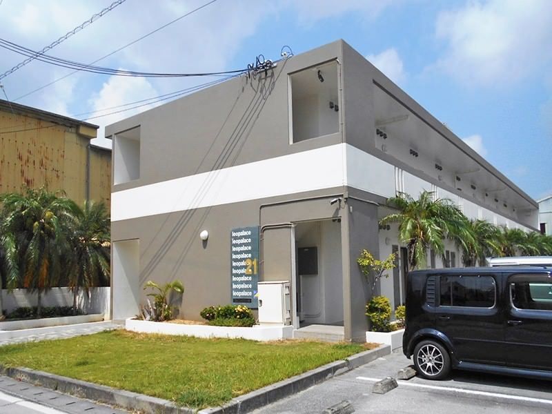 Fully-Furnished 1K Apartment for Rent in Osato, Okinawa City - Main Image