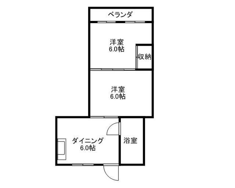 Nakasone Apartment 2DK Rental in Okinawa City - Thumbnail 2
