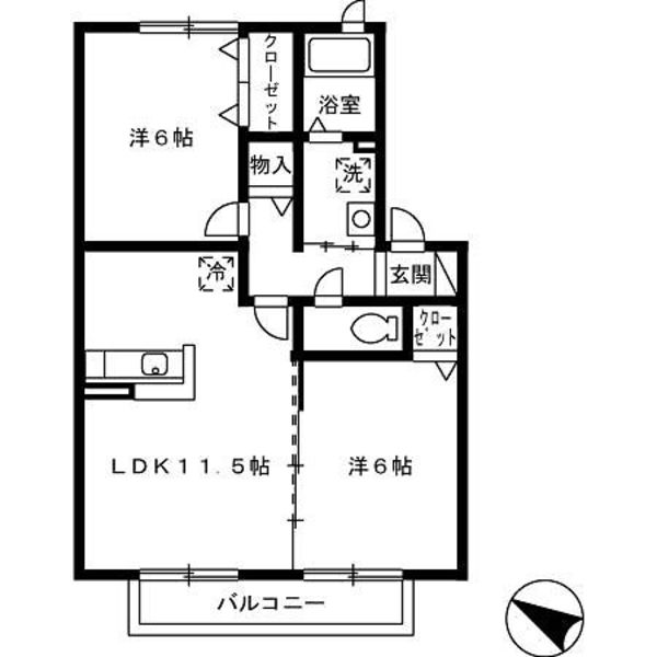 Le Ciel Chatan 2DK Apartment for Rent in Okinawa - Thumbnail 3
