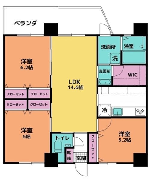 3LDK New Apartment for Rent in Yonabaru, Okinawa - Thumbnail 4