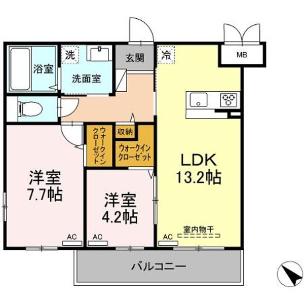 Pet-Friendly 2LDK Apartment for Rent in Ginowan, Okinawa - Thumbnail 3