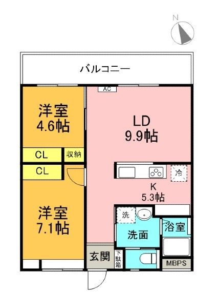 New Pet-Friendly 2LDK Apartment for Rent in Okinawa City - Thumbnail 4