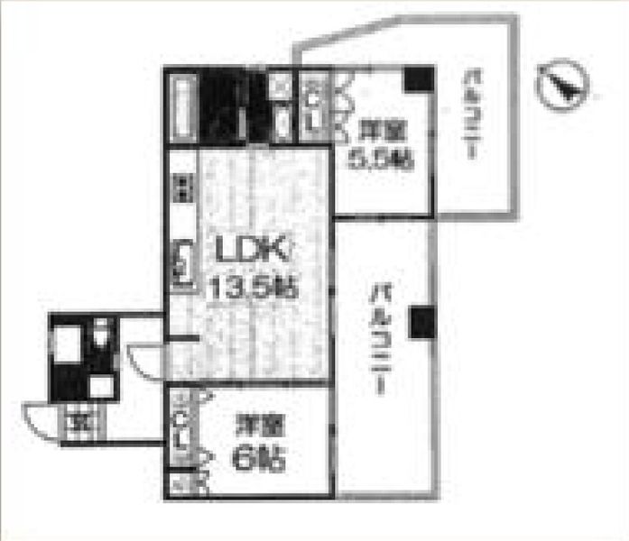 Lions Mansion Kokusaidori 2LDK Apartment for Sale in Naha - Thumbnail 2