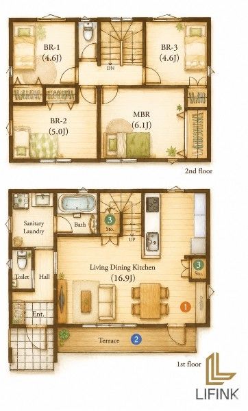 New 4LDK House for Sale in Uruma, Okinawa - Thumbnail 2