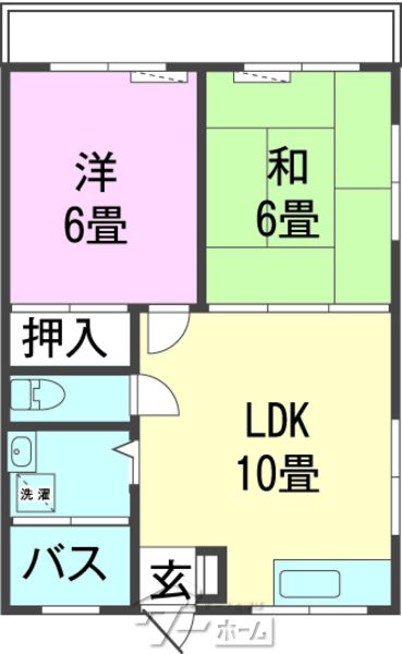 2LDK Apartment for Rent in Okinawa City, Chibana - Thumbnail 2