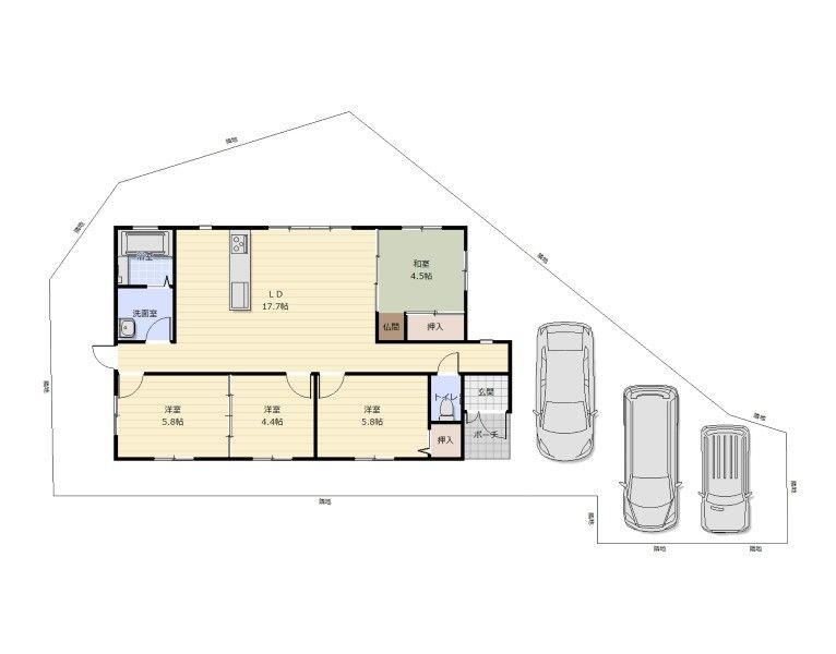 4LDK Single-Story House with Solar Power in Uruma, Okinawa - Thumbnail 2