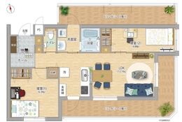 New 2026 Pet-Friendly Apartment in Uruma, Okinawa with Free Internet - Thumbnail 2