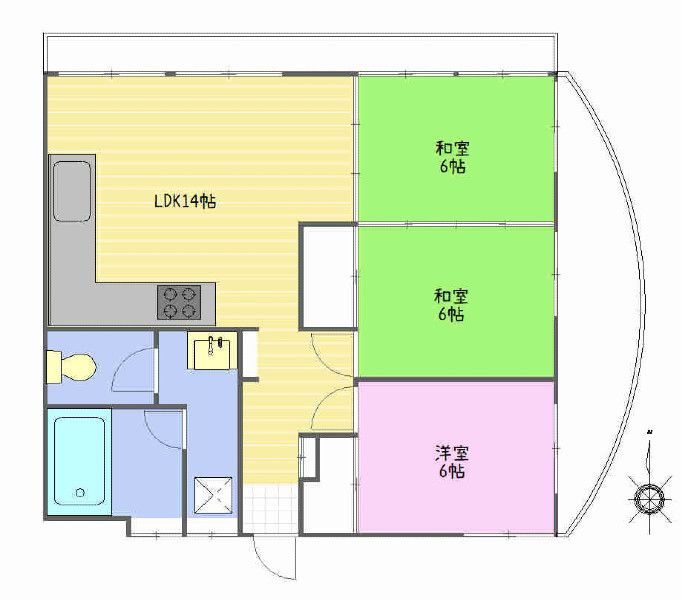 3LDK Apartment with Ocean View in Naha Shuri Yamakawa-cho - Thumbnail 2