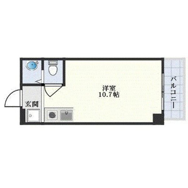 KOTOBUKI Mansion 1R Rental Apartment in Naha, Okinawa - Thumbnail 2