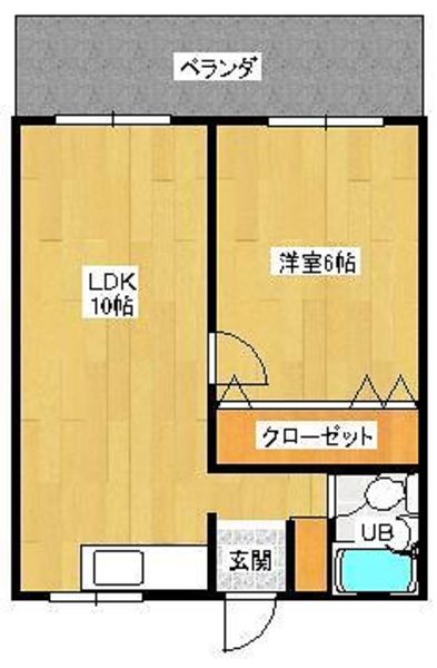 1LDK Apartment for Rent in Ginowan, Okinawa - Newtonbo House - Thumbnail 2