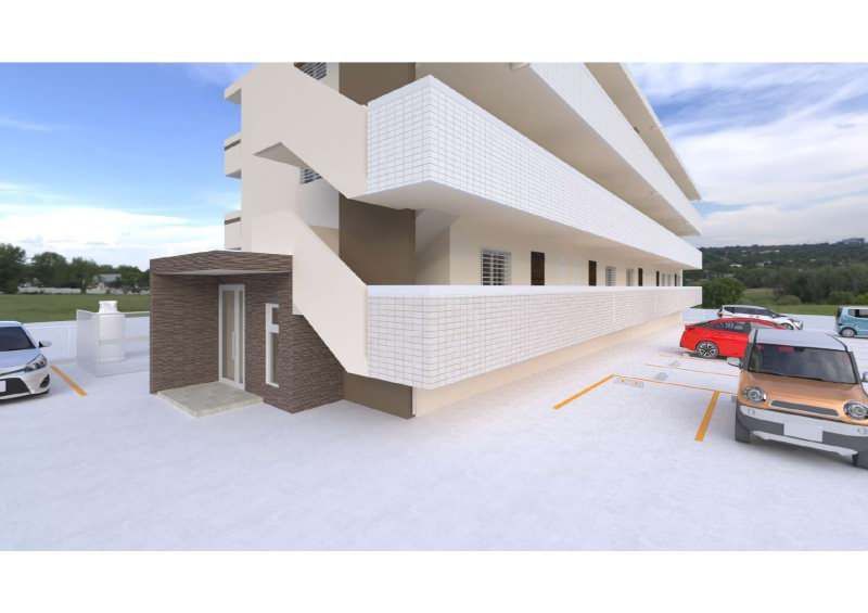 New 2LDK Apartment for Rent in Minamiuehara, Nakagusuku, Okinawa - Thumbnail 4