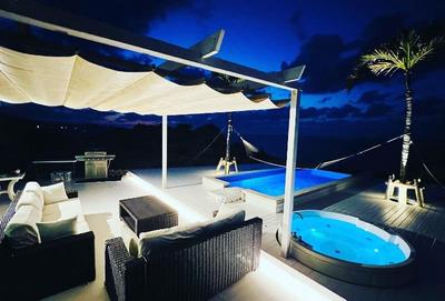 Luxury Oceanfront Villa with Pool in Kouri Island, Okinawa — Image 1, Nakijin, Okinawa