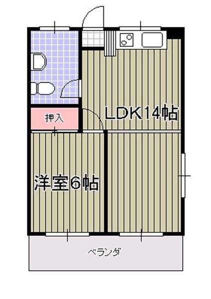 1LDK Apartment in Ginowan City, Okinawa - 38.88 sqm, RC Build - Thumbnail 2