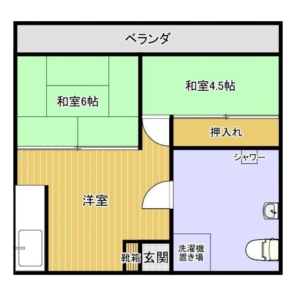 Tamaki Heim 2DK Apartment for Rent near Shuri Station, Naha - Thumbnail 2
