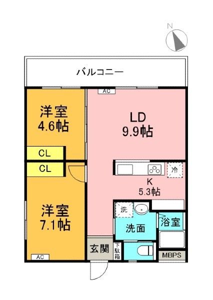New 2LDK Pet-Friendly Apartment for Rent in Okinawa City - Thumbnail 4
