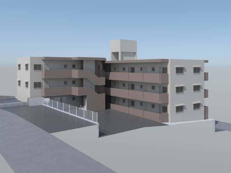 New 2LDK Apartment for Rent in Naha City, Okinawa - 2026 Build - Thumbnail 2