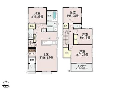 Detached house for sale in Takara, Yaese Town (newly built, walk-in closet, system kitchen, 2nd floor or higher, 4LDK, 31.9 million yen) | Okinawa property information [Go Home] No. 244-4878 — Image 1, Yaese, Okinawa