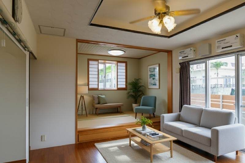 Ocean View House in Nakijin Village, Okinawa - Thumbnail 3
