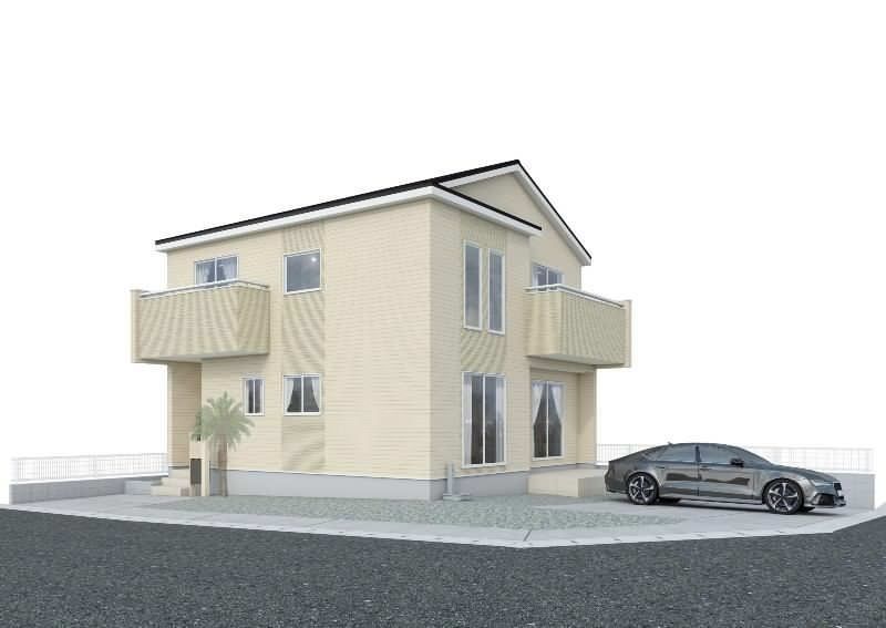 New 3LDK House in Uruma City with 6 Parking Spaces & Premium Features - Image 1