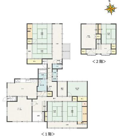 8LDK House for Sale in Kotoura-cho, Tottori — Image 2, Kotoura, Tottori