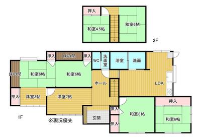 Spacious 7SLDK House in Kokura Minami-ku, Kitakyushu — Image 1, Kokura Minami, Fukuoka