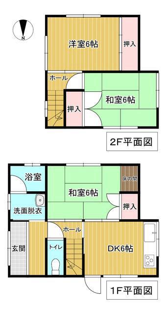 [Hatomark Site] 3DK Used Detached House in Oikarumachi, Kashihara City, Nara Prefecture — Image 3, Kashihara, Nara