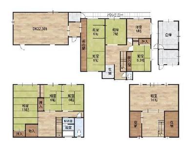 [Hatomark Site] 9DK used detached house in Totsui, Yura-cho, Hidaka-gun, Wakayama Prefecture — Image 1, Yura, Wakayama