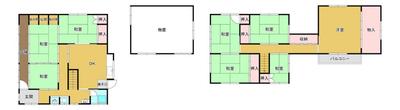 Spacious 7DK House in Kokufu-cho, Tottori - 228sqm Living Space — Image 3, Tottori, Tottori