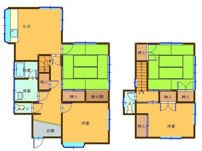 Traditional 4DK House with Large Garden in Inashiki, Ibaraki — Image 3, Inashiki, Ibaraki