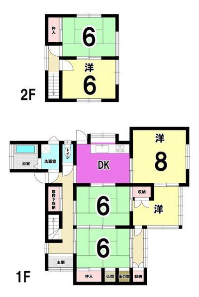 Spacious 6DK House in Kokura Minami, Kitakyushu — Image 4, Kokura Minami, Fukuoka