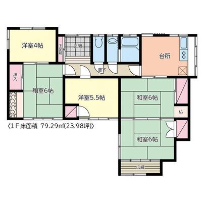 [Hatomark Site] A 4DK used detached house in Takao, Kitahigashigawa, Fuso-cho, Niwa-gun, Aichi Prefecture — Image 1, Fuso, Aichi