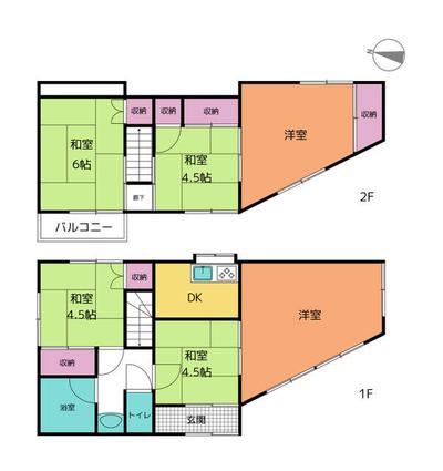 5DK House in Sama, Gyoda - Investment Property with 10.28% Yield — Image 3, Gyoda, Saitama