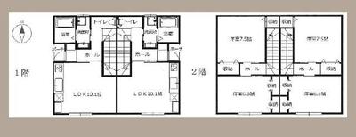 Modern 2LDK Terrace House in Kainie - 6 Min to Station — Image 1, Kanie, Aichi