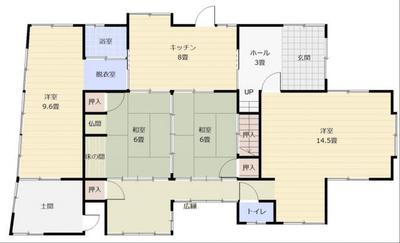[Hatomark Site] 7DK Used Detached House in Sennen, Yoshii-cho, Ukiha City, Fukuoka Prefecture — Image 4, Ukiha, Fukuoka