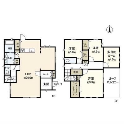 Modern 4LDK House in Kanda Town, Fukuoka - Built 2016 — Image 4, Kanda, Fukuoka