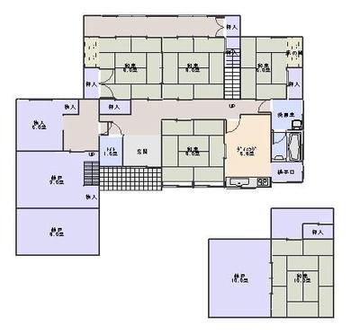 [Hatomark Site] 6DK Used Detached House in Nagai-cho, Kaga City, Ishikawa Prefecture — Image 4, Kaga, Ishikawa