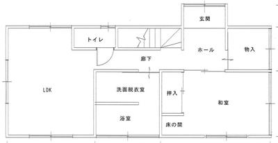 [Hatomark Site] 3LDK Used Detached House in Tsunozu-cho, Gotsu City, Shimane Prefecture — Image 2, Gotsu, Shimane