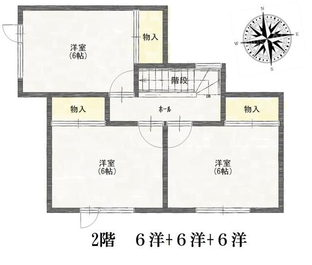 4LDK House for Rent in Ishikari, Hokkaido - 70,000 Yen - Thumbnail 2