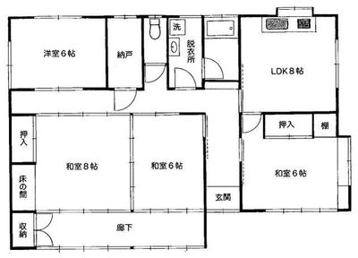 Spacious 4SDK House for Sale in Tateishi, Fujioka — Image 4, Fujioka, Gunma