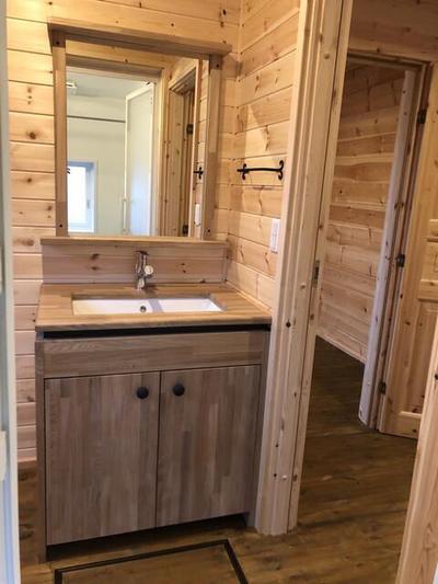 Modern Log House in Aizuwakamatsu with Spacious Land — Image 1, Aizuwakamatsu, Fukushima