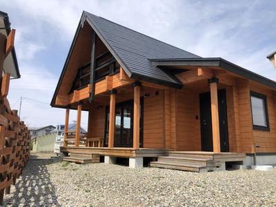 Modern Log House in Aizuwakamatsu with Spacious Land — Image 1, Aizuwakamatsu, Fukushima