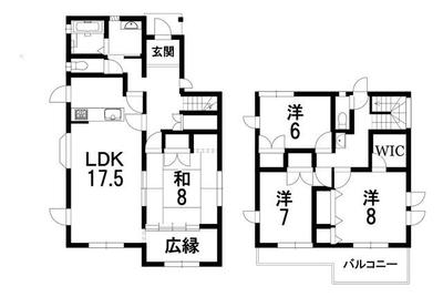 Spacious 4LDK House in Shimotsuke City's Green District — Image 2, Shimotsuke, Tochigi