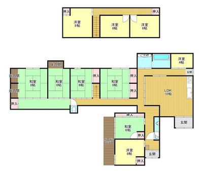 Large 10SLDK House for Sale in Okawa City, Fukuoka — Image 2, Okawa, Fukuoka